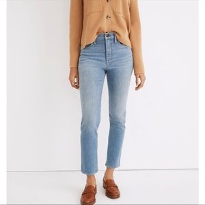 Madewell Stovepipe Jeans in Euclid Wash